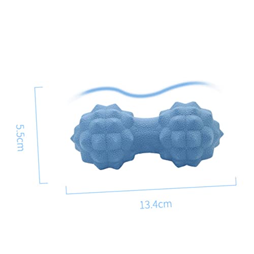 GALPADA Silicone Peanut Massage Ball Set Dual Trigger Point Therapy Balls for Muscle Relaxation Myofascial Release and Fitness Training for Yoga and Physical Therapy