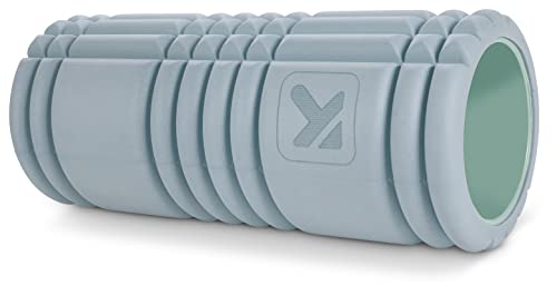 TriggerPoint Grid 1.0 Foam Roller - 13" Multi-Density Massage Roller for Deep Tissue & Muscle Recovery - Relieves Tight, Sore Muscles & Kinks, Improves Mobility & Circulation - Targets Key Body Parts - color: Slate