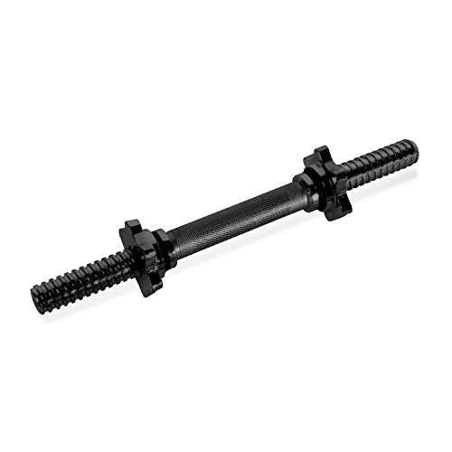 CAP Barbell 14" Regular Dumbbell Handles | Multiple Options - color: Black - Single, style: Threaded w/Collars
