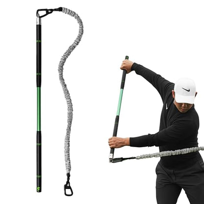GolfForever Swing Trainer – Golf Fitness & Training System for Strength, Flexibility & Swing Power – Includes Membership & Premium Training Bar for Golf-Specific Workouts - size: Free Trial