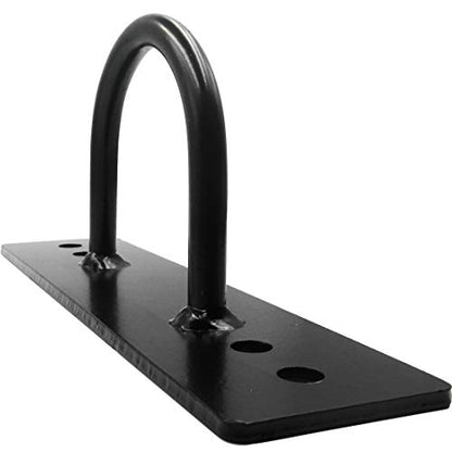 Battle Ropes Anchor, Battle Rope Wall Ceiling Mount Kit Bracket Hook for Suspension Straps Crossfit Gymnastic Rings, Body Weight Strength Training Systems, Yoga Swings Hammocks, Boxing Equipment - color: 2 sets Black