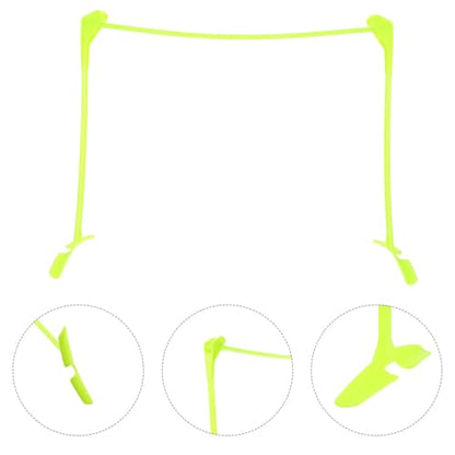 Cabilock Adjustable Foldable Soccer Agility Hurdles for Football Training, Detachable Speed Hurdles Equipment for Athlete Drills and Agility Practice