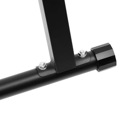 Folding Pull Up Bar, Power Tower Dip Station, Adjustable Height Strength Training Horizontal Bar, Triangular Design Exercise Equipment Chin Up Bar for Home Outdoor Gym