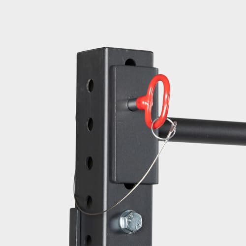 Titan Fitness X-3 Series 91in Wall Mounted Folding Power Rack, 21in Depth Space Savings Rack, Folds up to 8" from the Wall