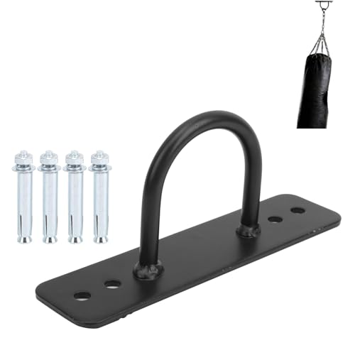 Wall Ceiling Mount Bracket Body Weight Strength Training Systems Heavy Duty Hammock Hanging Kit Battle Rope Wall Mount Anchor Bracket Hook for Body Weight Strength Training Systems