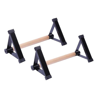 Premium Wooden Push Up Bars Set for Strength Training and Body Fitness