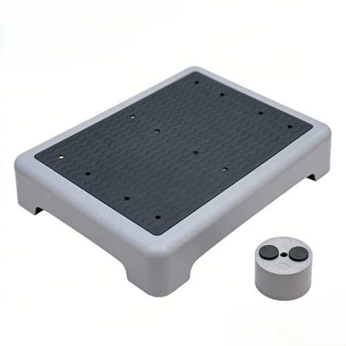 Magalobox One Step Stool, Safety Step Platform for Senior ＆ Adults,Non-Slip Small Step Platform for Stair, Car, Bed, Chair, Shower, Bathtub, Outdoor, 3.5 Inch High Rise Stairs 440 Lbs Capacity