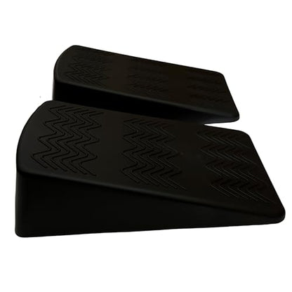 Squat Wedge Block Pairs, YOGA Pilates Block Slant Board Calf Stretcher, Exercise Ramps for Weightlifting, Squat Wedges, Home Gym, Weight Lifting & Yoga