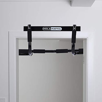 Heavy Duty Door Way Pull Up Bar Chin Up Dip Station for Multiuse Doorway Portable Home Fitness Gym Workout to Build Upper Body Strength