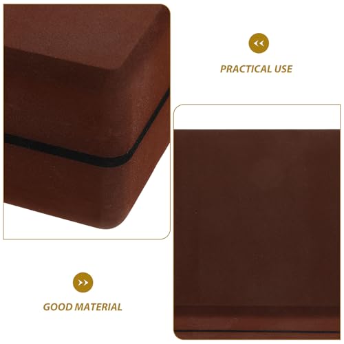 Toyvian Eva Foam Yoga Blocks Non-slip Pilates Exercise Bricks Supportive Workout Accessories for Balance, Stretching, Meditation, and Home Fitness Training