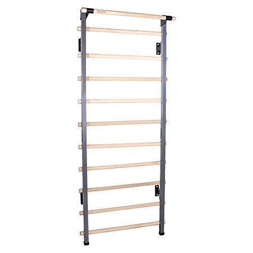 Vita Vibe - CSB36-90 - 36" Wide CORE Series - Adjustable Stall Bars (Swedish Bars) - (With Chin-Up Bar) (90" Tall)