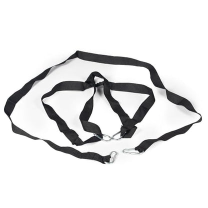 Titan Fitness Low Bar Push Pull Drag Sled with Harness, Rated 500 LB, Push, Pull, or Drag Sled for Speed Training and Agility