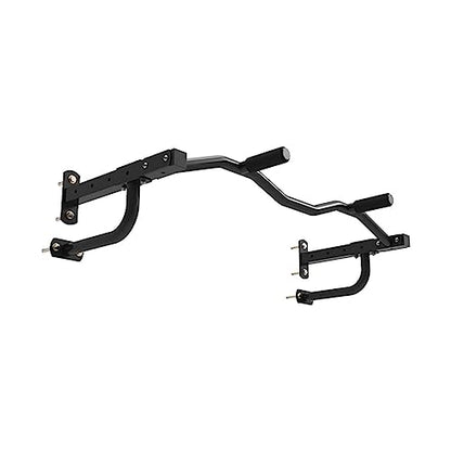 Wall-Mounted Pull Up Bar Home Gym, 660lbs Capacity Heavy Duty Chin Up Bar Upper Body Workout Bar for Strength Training Equipment, Fitness Exercise Frame for Indoor Outdoor Use