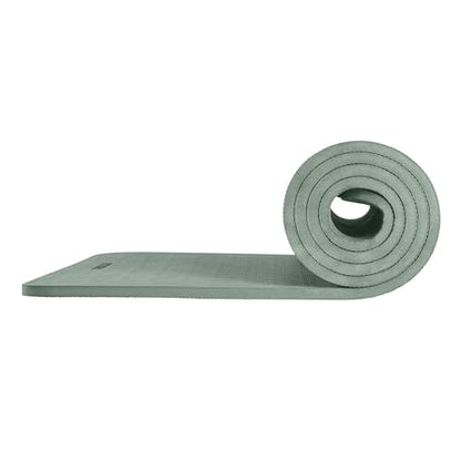 Retrospec Zuma Yoga Mat | 1/2 Inch Thick Non Slip Workout Mat | TPE Exercise Mat for Yoga, Pilates & Stretching | 72x24in - color: Sage