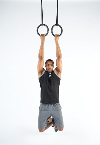 Black Mountain Products 1200lbs Rated Multi-Use Exercise Gymnastics Rings