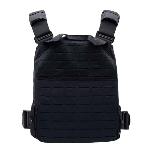 Shellback tactical Physical Fitness Training Vest – Adjustable Weighted Workout Vest for 10x12 Training Plates - color: Navy Blue