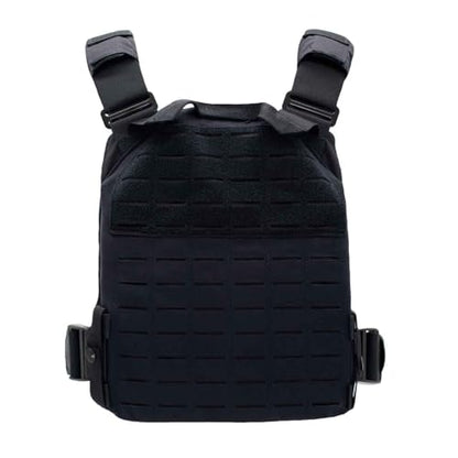 Shellback tactical Physical Fitness Training Vest – Adjustable Weighted Workout Vest for 10x12 Training Plates - color: Navy Blue