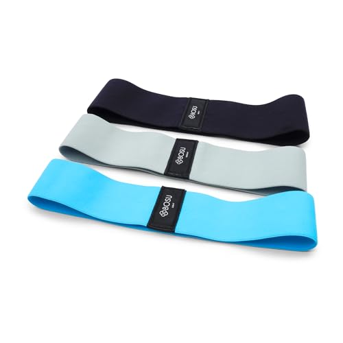 Bosu Fabric Resistance Bands (3 Pack), Multi (72-6920)