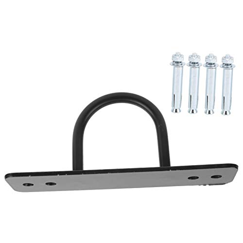 Rope Wall Ceiling Mount Bracket Hook, Heavy Duty Hammock Hanger with Screws, Alloy Steel Swing Fixing Hook for Yoga Hammock Battle Rope Strength Training, Includes 4 Anchors