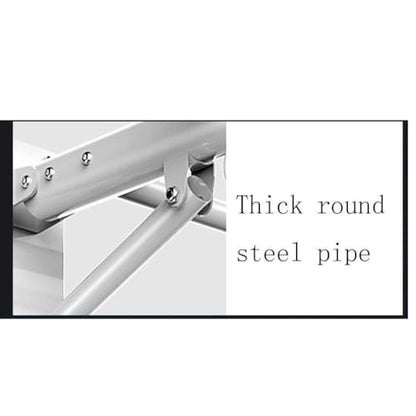 Wall-Mounted Horizontal Pull-Up Bar with Non-Slip Cotton Handles, Heavy-Duty Steel, 440lbs Load Capacity