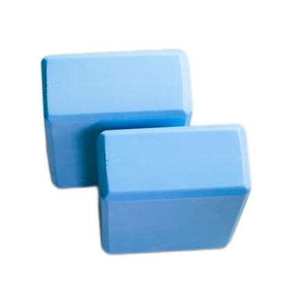 Yoga Block High Density EVA Foam Blocks 2 Packs 9"x6"x3" Each, Supportive, Lightweight with Beveled Edges for Yoga, Pilates, and Meditation