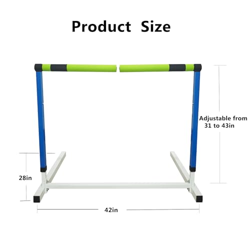 Detachable Hurdles Track and Field Adjustable Height Agility Training Hurdles Speed Practice Equipment for Sport