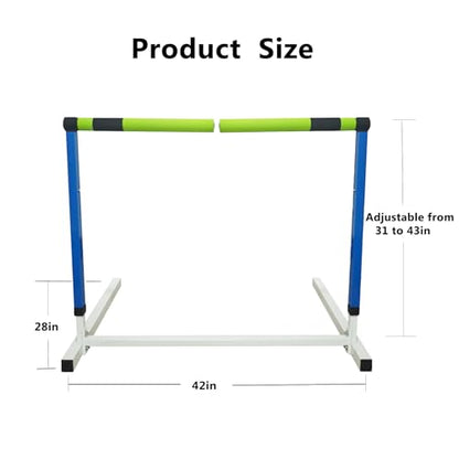 Detachable Hurdles Track and Field Adjustable Height Agility Training Hurdles Speed Practice Equipment for Sport