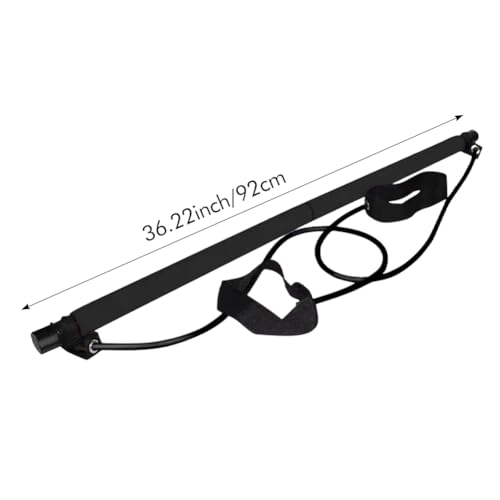 Pilates Bar Kit with Resistance Bands,Multifunctional Pilatess Bar,Stretched Fusions Toning Bar,Pilates Sculpt Bar,Home Gym Equipment for Women & Men Home Gym Pilates Yoga