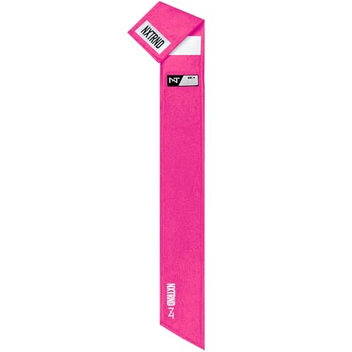 Nxtrnd Streamer Football Towel, Thin Sports Towel, Dries Hands & Football Accessories (Pink) - color: Pink