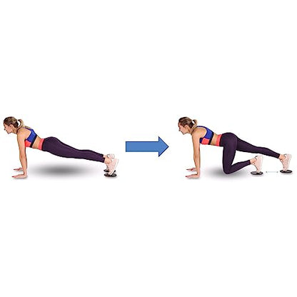DRUNA Core Sliders for Exercise Dual-Sided Gliding Discs for Abs, Full Body Workout, Home Gym, Pilates, and Yoga Smooth on Carpet & Hard Floors Compact & Portable Fitness Sliders