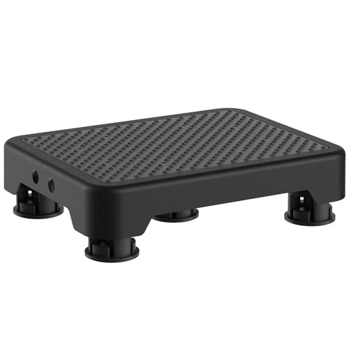 Ronlap Small Step Stools for Adults Car Step Stool for Elderly, Black-Black - color: Black-black