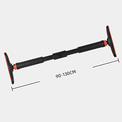 Chin up bar Pull Up Bar for Doorway Chin Up Bar No Screw Installation Upper Body Workout Bar Exercise Fitness Workout Bar Adjustable Width Strength Training Pull-Up Bars