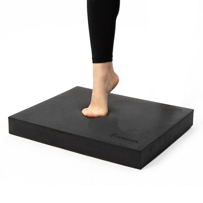 StrongTek Extra Wide Foam Balance Pad for Physical Therapy, 19" X 15.8" X 2.4", High-Density TPE Foam Pad for Exercise, Enhanced Stability, Core Strength, Non-Slip & Water-Resistant, for Fitness, Yoga