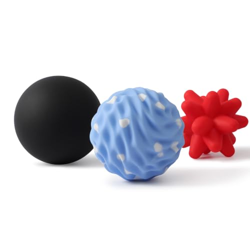Silicone Massage Lacrosse Balls for Myofascial Release - style: Silicone Full-body Recovery Set