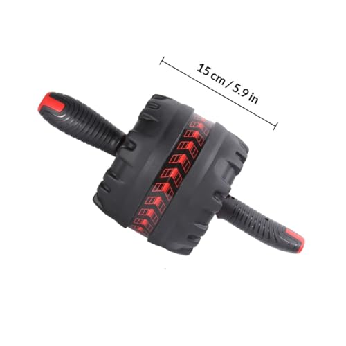 Automatic Rebound Abdominal Exercise Roller with Knee Pad Anti-Skid Steel and Rubber Ab Wheel for Home Fitness Suitable for Fitness Levels