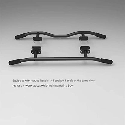 Heavy Duty Wall Mounted Pull Up Bar – Chin Up Bar/Pull Up Bar Multi Grip Wall Mount – Support Up to 660 lbs