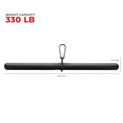 Sunny Health & Fitness Power Cage Squat Rack Upgrade Attachments, Dip Bar, Plate Bar Holder, Belt Squat, J Hook, Lat, Adapter, U Ring, Pull Up Bar, Landmine, Captain's Chair, Tricep Rope For Home Gym - style: Straight Bar