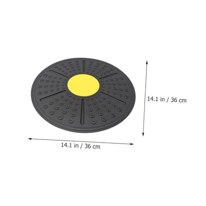 KOMBIUDA Non-slip Balance Exercise Board with Rotation and Massage Surface Fitness Balance Tool for Core Stability and Coordination Training at Home