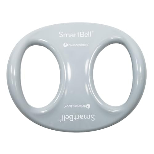 Balanced Body SmartBell Ergonomic Two-Handed Pilates Exercise Weight, Pilates Dumbbell, Exercise Equipment for Home Gym or Pilates Studio Use - color: Gray