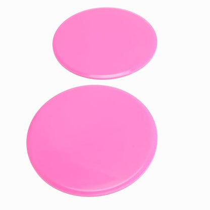 Generic 2pcs Core Sliders for Working Out Compact Dual Sided Fitness Discs for Home Exercise 7in