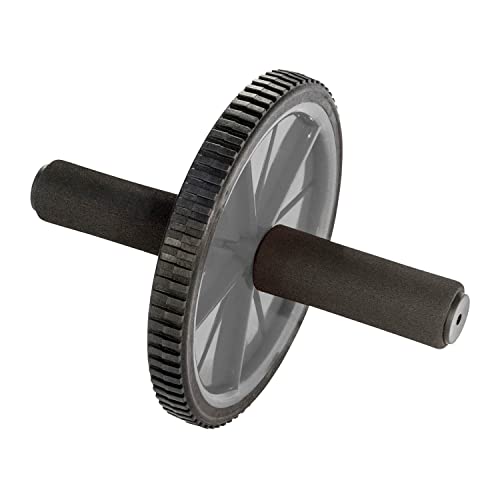 Warrior Ab Wheel - Roller for Core, Back & Abdominal Exercises and Fitness Training to Build Strength with Comfort Foam Grips