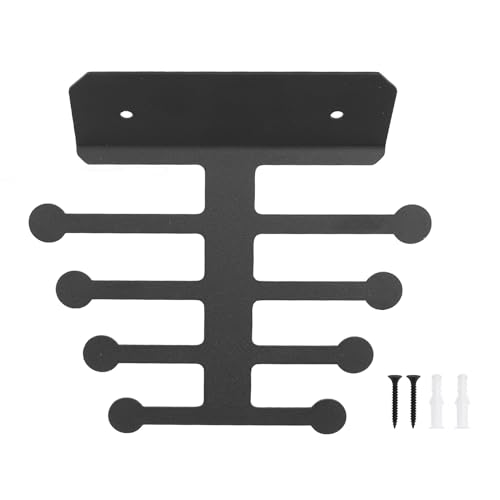 Wall Mounted Home Gym Equipment Storage Rack, Resistance Rack Band Hanger Equipment Organizer Pull up Bands Jump Ropes, Storage for Home Gym 7.99 X 4.96in