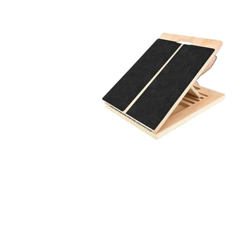 Foldable Wooden Incline Board – Adjustable Calf & Ankle Stretcher for Plyometric Home Stretching, Balance Training, and Fitness Equipment
