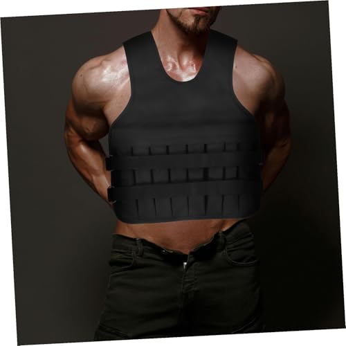 Adjustable Weight Fitness Vest for Running and Training Oxford Cloth Exercise Vest with Removable Weighted Sandbags for Men and Women