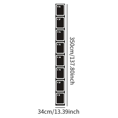 Agility Ladder Mat Speed Training Equipment Agility Training Ladder Mat Improve Speed Strength Coordination Power Skill Footwork Trainer Pad Wear - size: 350cmx34cm