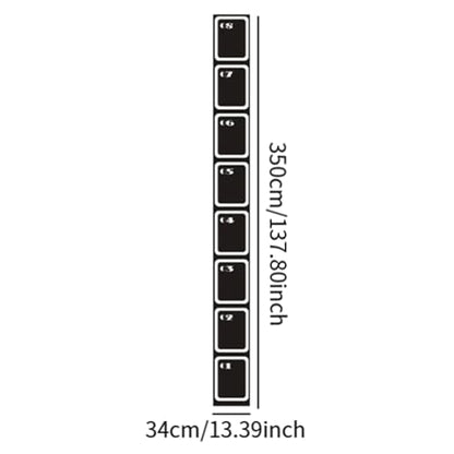 Agility Ladder Mat Speed Training Equipment Agility Training Ladder Mat Improve Speed Strength Coordination Power Skill Footwork Trainer Pad Wear - size: 350cmx34cm