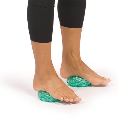 OPTP Franklin Method Textured Ball Set - 2 Inflatable Massage Balls; Textured Ball Set for Self-Massage, Exercise, Muscle Tension and Myofascial Relief