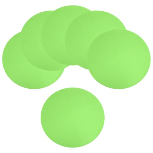 Spot Markers for Agility Dot, Non-Slip Poly Spots Floor Dots Flat Field Soccer Training Equipment for Gym - color: Green