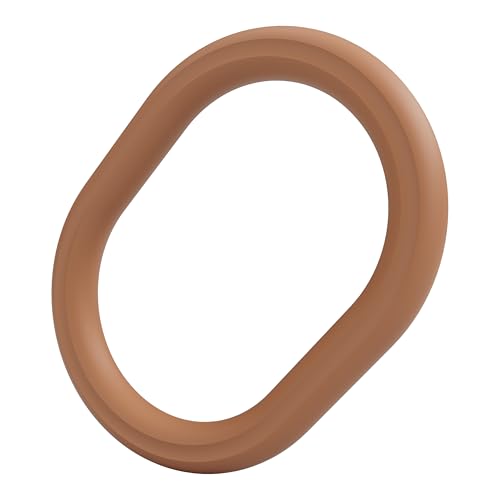 BetterMe Sculpt Weight Loop – Ergonomic Hand Weights for Pilates, Barre & Home Workouts – Weighted Ring for Strength Training & Toning - color: Mocha, size: 10 lb