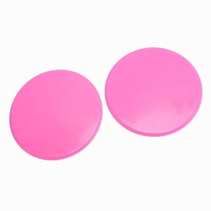 Generic 2pcs Core Sliders for Working Out Compact Dual Sided Fitness Discs for Home Exercise 7in